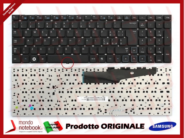 Tastiera Notebook SAMSUNG NP300E7A NP305E7A (NERA) Tastiera Notebook SAMSUNG NP300E7A NP305E7A (NERA)
