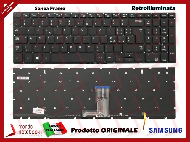 Tastiera Notebook SAMSUNG NP450R5C NP670Z5E NP680Z5E ... Tastiera Notebook SAMSUNG NP450R5C NP670Z5E NP680Z5E ...