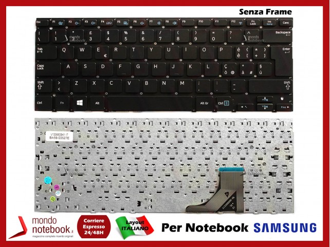 Tastiera Notebook SAMSUNG Np530u3b Np530u3c 535U3c (SENZA FRAME) Tastiera Notebook SAMSUNG Np530u3b Np530u3c 535U3c (SENZA FRAME)