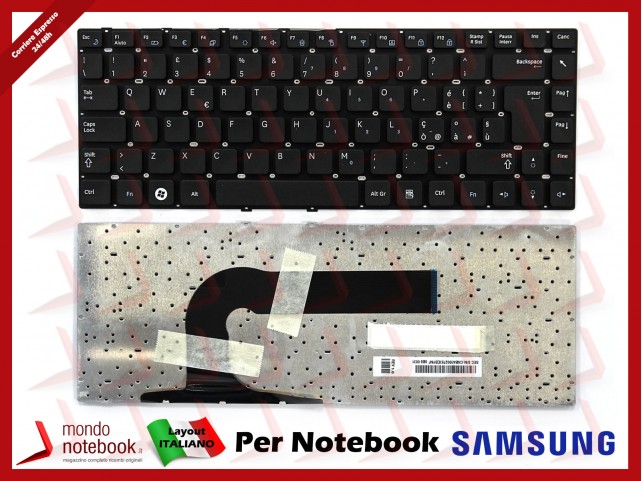Tastiera Notebook SAMSUNG Q430 Q460 RF410 RF411 P330 SF310 (Italiana) Tastiera Notebook SAMSUNG Q430 Q460 RF410 RF411 P330 SF310 (Italiana)