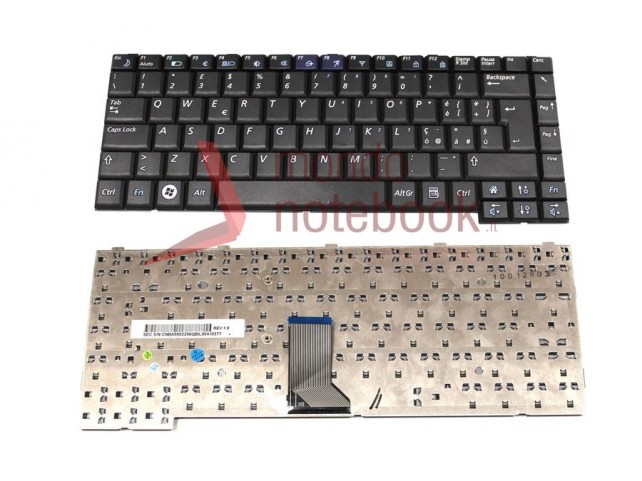 Tastiera Notebook SAMSUNG R510 R510 (NERA) Tastiera Notebook SAMSUNG R510 R510 (NERA)