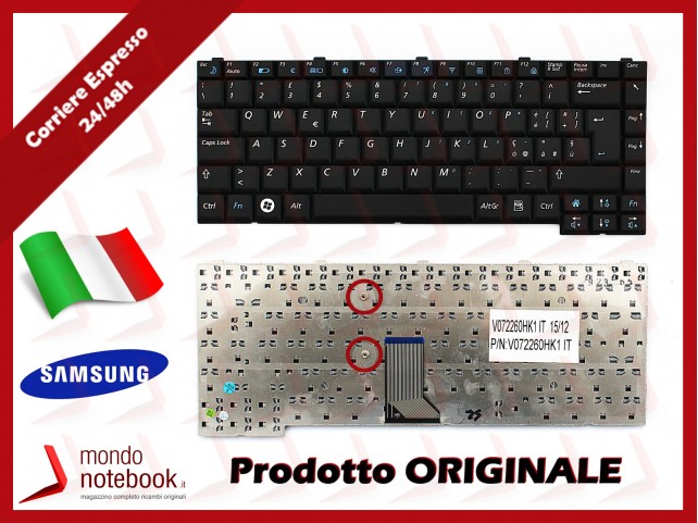Tastiera Notebook SAMSUNG R60 R70 R510 R560 P510 P560 (NERA) Tastiera Notebook SAMSUNG R60 R70 R510 R560 P510 P560 (NERA)