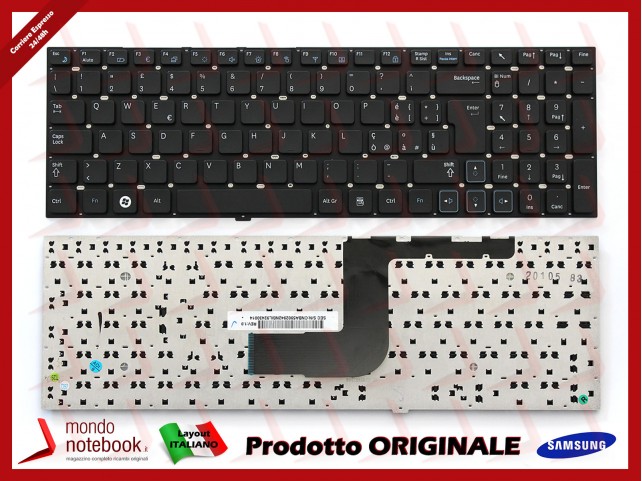 Tastiera Notebook SAMSUNG RV511 RV520 (NERA) (SENZA FRAME) Tastiera Notebook SAMSUNG RV511 RV520 (NERA) (SENZA FRAME)