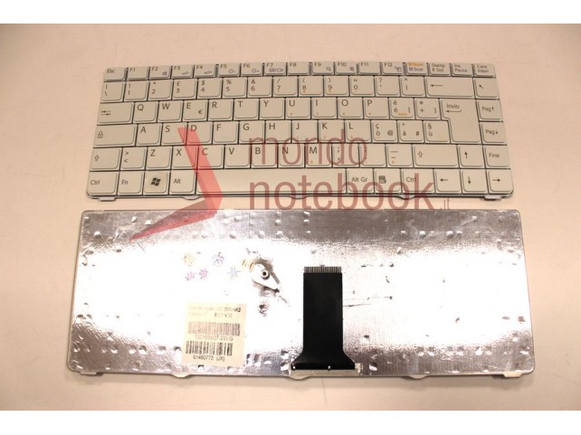 Tastiera Notebook Sony VGN-NR VGN-NS (BIANCA) Italiana Tastiera Notebook Sony VGN-NR VGN-NS (BIANCA) Italiana