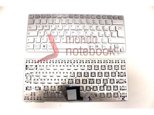 Tastiera Notebook Sony VPC-CA (SILVER) (SENZA FRAME) Italiana Tastiera Notebook Sony VPC-CA (SILVER) (SENZA FRAME) Italiana