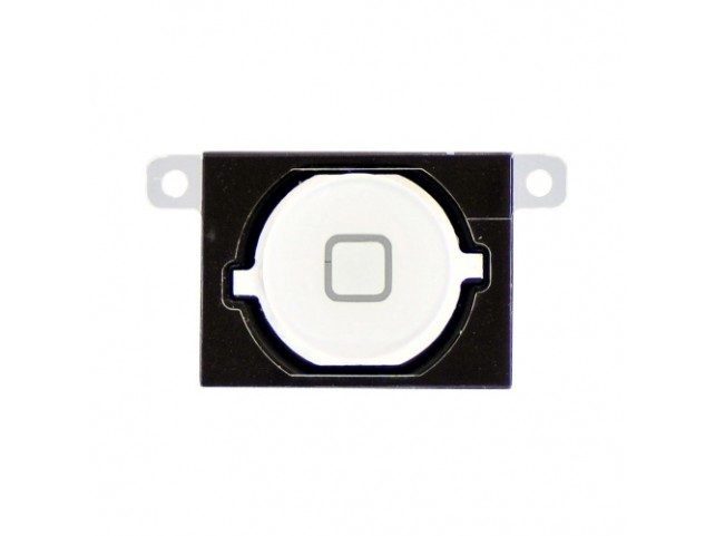 Tasto Home + Guarnizione iPhone 4S Home Button with Spacer (BIANCO) Tasto Home + Guarnizione iPhone 4S Home Button with Spacer (BIANCO)