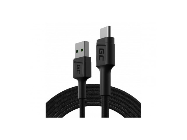 Green Cell Cable GC PowerStream USB-A - USB-C 2 mt quick charge Ultra Charge, QC 3.0 Green Cell Cable GC PowerStream USB-A - USB-C 2 mt quick charge Ultra Charge, QC 3.0