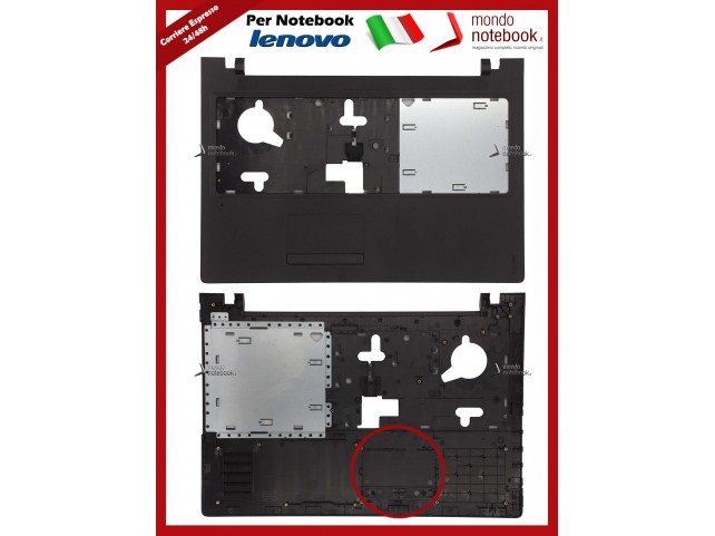 Top Case Scocca Superiore LENOVO IdeaPad 100-15 100-15IBD B50-50 Versione senza Touchpad (Compatibil Top Case Scocca Superiore LENOVO IdeaPad 100-15 100-15IBD B50-50 Versione senza Touchpad (Compatibil