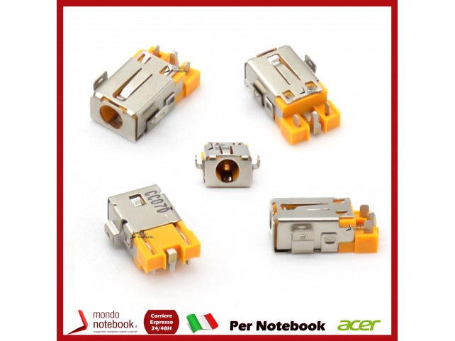 Connettore di Alimentazione DC Power Jack ACER Aspire 3 A315-23 A315-23G A314-22 A314-22G B118 Connettore di Alimentazione DC Power Jack ACER Aspire 3 A315-23 A315-23G A314-22 A314-22G B118