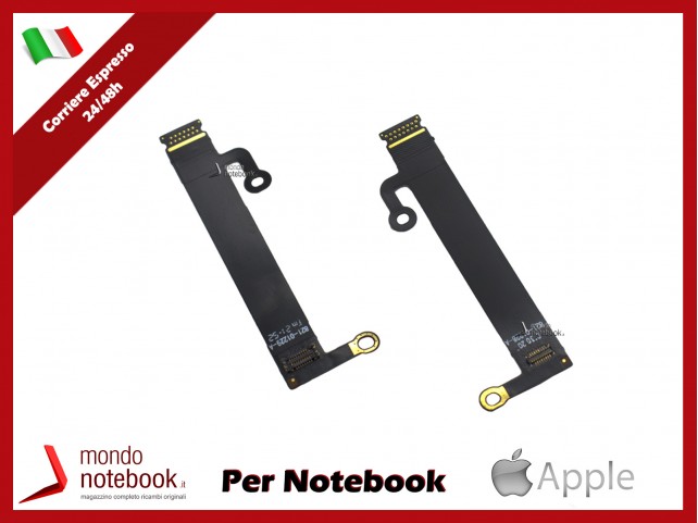 COPPIA CAVO FLAT DISPLAY LCD MACBOOK PRO 15 A1707 821-01270-01 821-01271-01 2016 COPPIA CAVO FLAT DISPLAY LCD MACBOOK PRO 15 A1707 821-01270-01 821-01271-01 2016