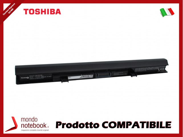 Batteria PowerQ per Toshiba Satellite C50 2200 mAh 14.8V P/N G71C000HW110 Nero Batteria PowerQ per Toshiba Satellite C50 2200 mAh 14.8V P/N G71C000HW110 Nero
