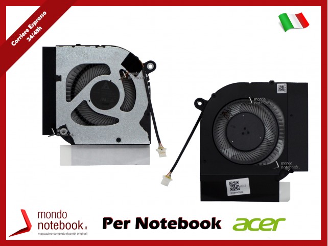Ventola Fan CPU ACER Nitro AN515-45 AN515-55 AN515-56 AN515-57 AN517-41 AN517-52 (5V) Ventola Fan CPU ACER Nitro AN515-45 AN515-55 AN515-56 AN515-57 AN517-41 AN517-52 (5V)
