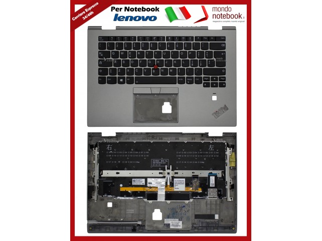 Tastiera con Top Case LENOVO ThinkPad X1 Tablet 3rd Gen (Type 20KJ 20KK)