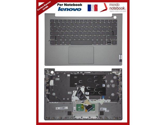 Tastiera con Top Case Lenovo ThinkBook 14 G3 ACL Francese Tastiera con Top Case Lenovo ThinkBook 14 G3 ACL Francese