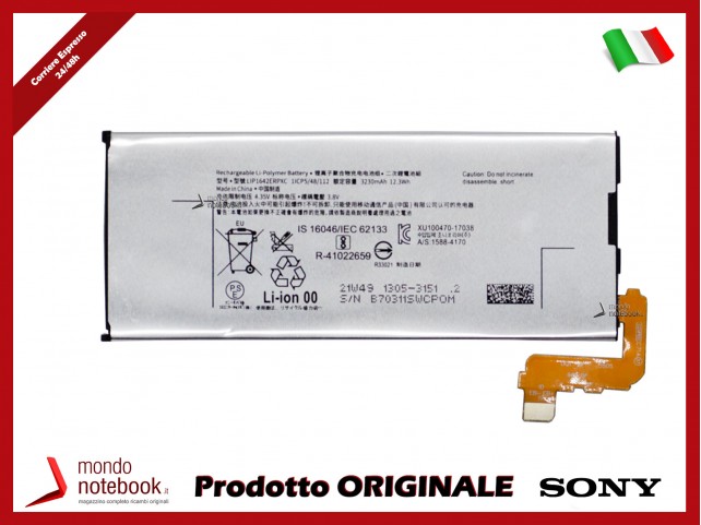 Batteria Originale Sony Smartphone XPERIA Z2 Batteria Originale Sony Smartphone XPERIA Z2