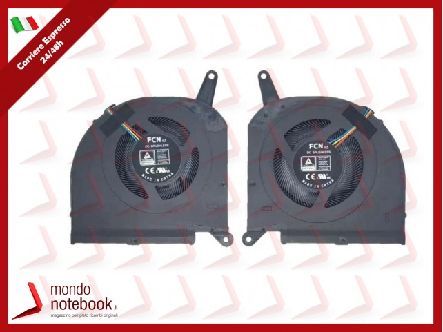 Ventole Dual Fan Gigabyte Aorus 15G 15P 17G XC XB RX7G (Coppia Ventole) Ventole Dual Fan Gigabyte Aorus 15G 15P 17G XC XB RX7G (Coppia Ventole)