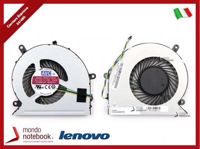 Ventola Fan CPU LENOVO M800z M810z V510z AIO 520-27IKL 510-23ISH 300-20ISH 700-22ISH Ventola Fan CPU LENOVO M800z M810z V510z AIO 520-27IKL 510-23ISH 300-20ISH 700-22ISH