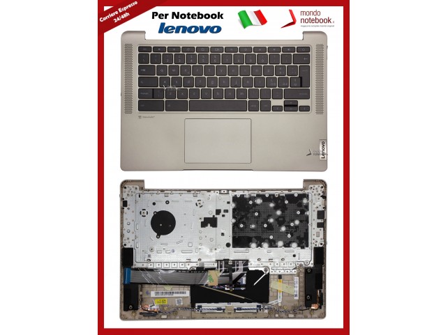 Tastiera con Top Case LENOVO IdeaPad 5 Chrome-14ITL6 - Italiana Retroilluminata Tastiera con Top Case LENOVO IdeaPad 5 Chrome-14ITL6 - Italiana Retroilluminata