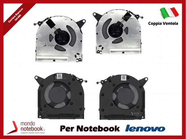 Ventole Dual Fan per Lenovo Legion S7-15IMH5 S7-15ARH5 5F10S13923 (Coppia) Ventole Dual Fan per Lenovo Legion S7-15IMH5 S7-15ARH5 5F10S13923 (Coppia)