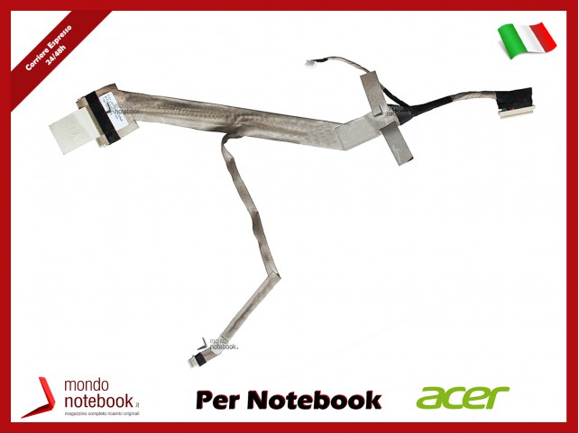 Cavo Flat LCD ACER Aspire 5738Z 5738G 5536 (Versione Pannello LCD Inverter) Cavo Flat LCD ACER Aspire 5738Z 5738G 5536 (Versione Pannello LCD Inverter)