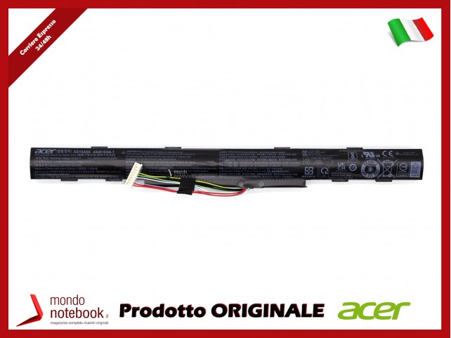 Batteria Originale ACER Aspire E5-575 E5-523G E5-774 F5-573 KT.00405.001 Batteria Originale ACER Aspire E5-575 E5-523G E5-774 F5-573 KT.00405.001