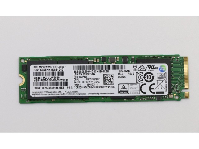 Lenovo Memory SSD 256GB M.2 PCIe3x4 **New Retail** Lenovo Memory SSD 256GB M.2 PCIe3x4 **New Retail**