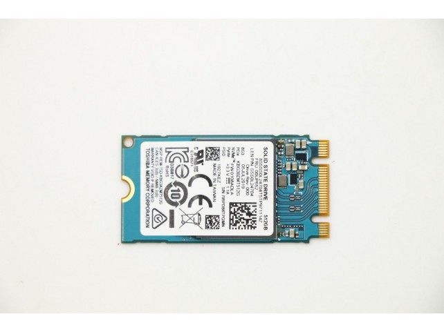 Lenovo SSD M.2 PCIe NVMe FRU SSD 512GB RoHS Toshiba M.2 BG3 Lenovo SSD M.2 PCIe NVMe FRU SSD 512GB RoHS Toshiba M.2 BG3