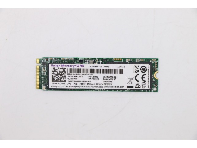 Lenovo 256G PCIe 3x4 Lenovo 256G PCIe 3x4