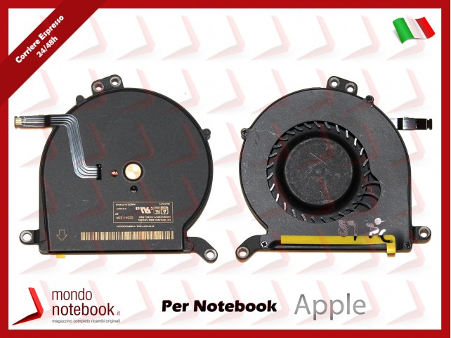 Ventola Fan APPLE MacBook Air A1466 A1369 13'' (Mid 2012) 922-9643 Ventola Fan APPLE MacBook Air A1466 A1369 13'' (Mid 2012) 922-9643