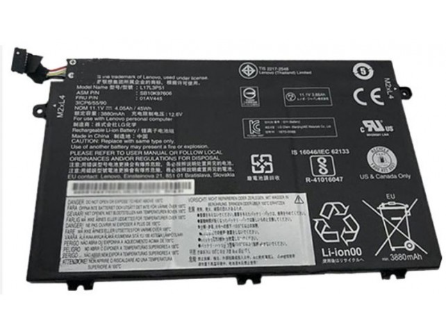 Lenovo Battery 3c 45Wh LiIon SMP Lenovo Battery 3c 45Wh LiIon SMP