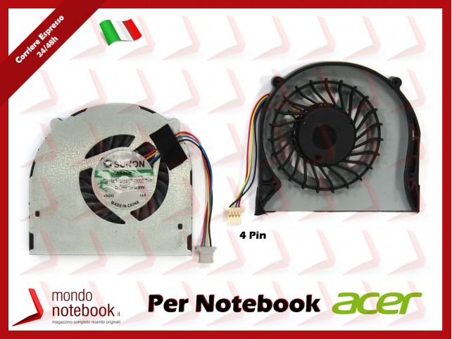 Ventola Fan CPU ACER Aspire 4410 4810T 4810TZ 4810TZG 5810T Ventola Fan CPU ACER Aspire 4410 4810T 4810TZ 4810TZG 5810T