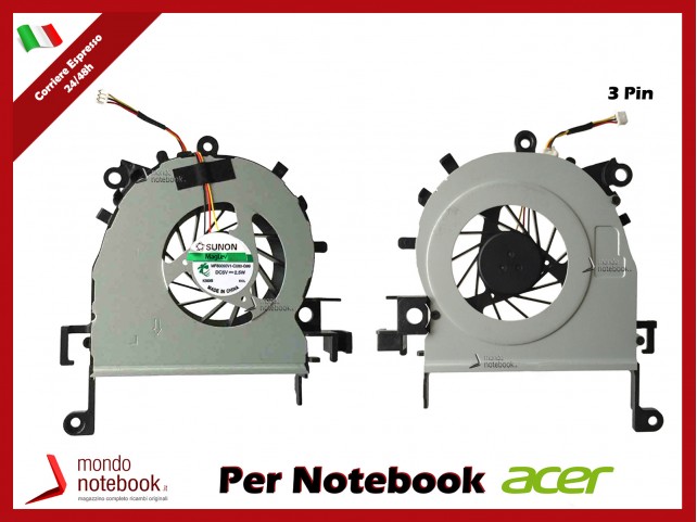 Ventola Fan CPU ACER Aspire 4738G eMachines D732G Ventola Fan CPU ACER Aspire 4738G eMachines D732G