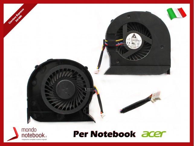 Ventola Fan CPU ACER Aspire 4750 4350 Travelmate 4750Z Ventola Fan CPU ACER Aspire 4750 4350 Travelmate 4750Z