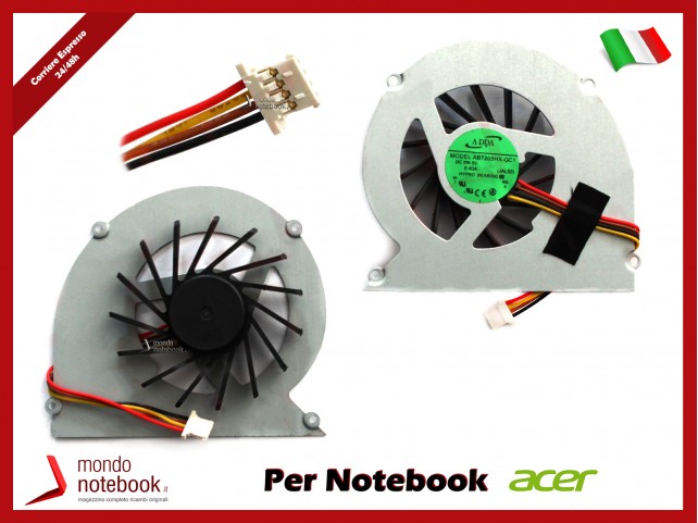 Ventola Fan CPU ACER Aspire 4830G 4830TG Ventola Fan CPU ACER Aspire 4830G 4830TG