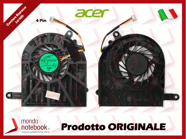 Ventola Fan CPU ACER Aspire 5739 5739G-6959 - AB7805HX-EBB Ventola Fan CPU ACER Aspire 5739 5739G-6959 - AB7805HX-EBB