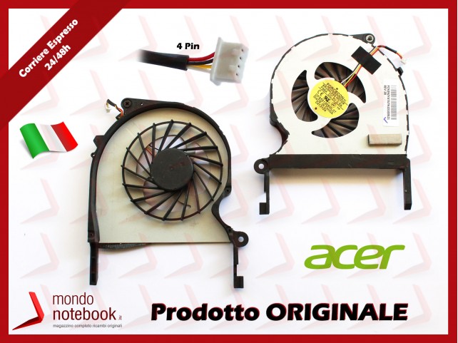 Ventola Fan CPU ACER Aspire 5943 5943G 8943 8943G Ventola Fan CPU ACER Aspire 5943 5943G 8943 8943G