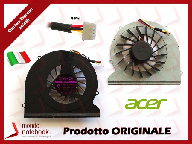 Ventola Fan CPU ACER Aspire 8951 8951G 5951G 5951 Ventola Fan CPU ACER Aspire 8951 8951G 5951G 5951