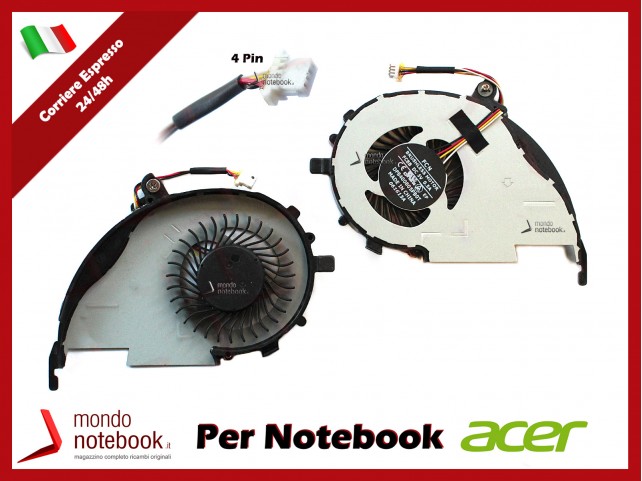 Ventola Fan CPU ACER Aspire V5 V5-572 V5-472 (VERSIONE 1) Ventola Fan CPU ACER Aspire V5 V5-572 V5-472 (VERSIONE 1)