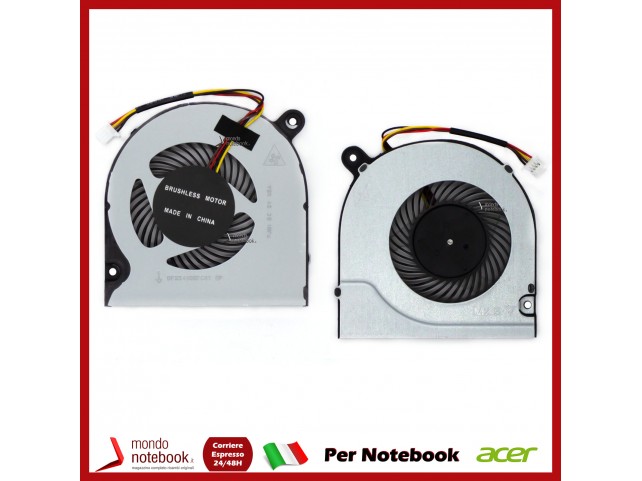 Ventola Fan CPU ACER Swift SF314-54 SF314-54G - 23.GXKN1.001 Ventola Fan CPU ACER Swift SF314-54 SF314-54G - 23.GXKN1.001
