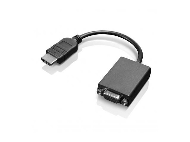 Lenovo HDMI to VGA Monitor Adapter **New Retail** Lenovo HDMI to VGA Monitor Adapter **New Retail**