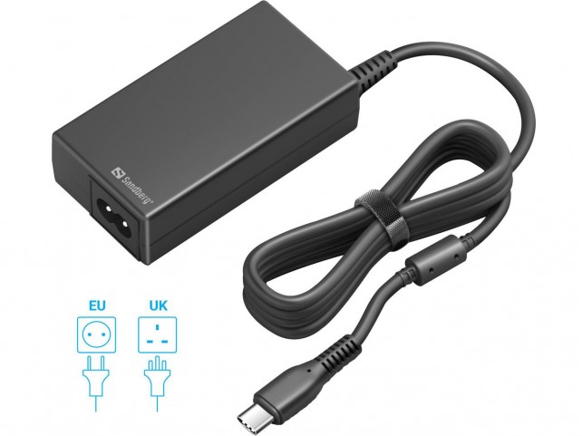 Sandberg Usb C Ac Charger Pd W Eu Uk