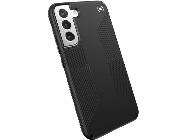 Speck Presidio2 Grip for Samsung S22+. Black/Black/White Speck Presidio2 Grip for Samsung S22+. Black/Black/White