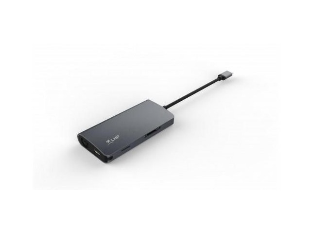LMP USB-C mini Dock, HDMI, 3x USB  3.0, Ethernet, SD/MicroSD,