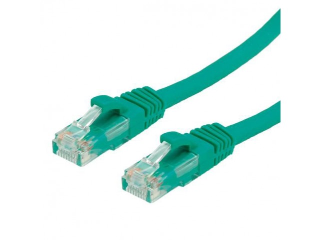 Value Utp Cable Cat.6,  Halogen-Free, Green, 3M