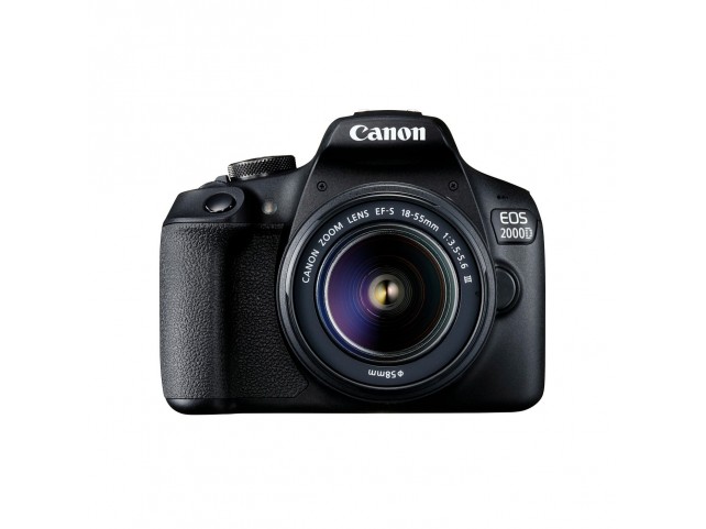 Canon CAMERA EOS 2000D 18-55 III  EOS 2000D + EF-S 18-55mm