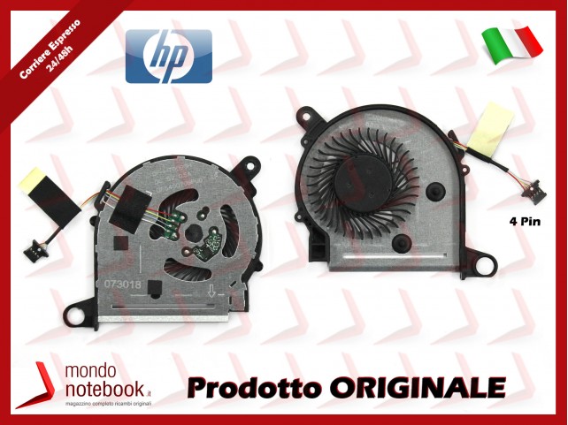 Ventola Fan CPU HP Pavilion X360 13-U M3-U (4 PIN) Ventola Fan CPU HP Pavilion X360 13-U M3-U (4 PIN)