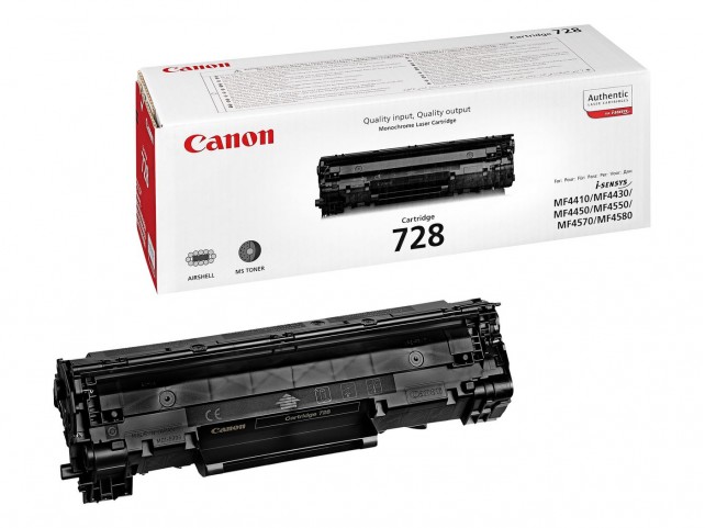 Canon Toner Black CRG-728  CRG 728, 2100 pages, Black, 1