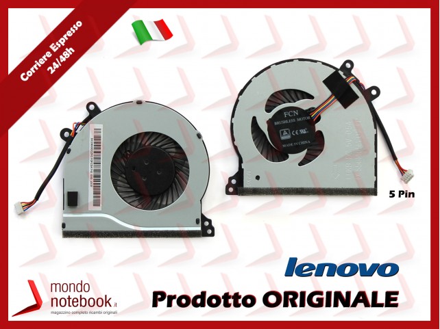 Ventola Fan CPU LENOVO IdeaPad 310 Series 310-15ISK 310-15ABR Ventola Fan CPU LENOVO IdeaPad 310 Series 310-15ISK 310-15ABR