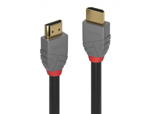 Lindy 0.5m HDMI High Speed HDMI  Cable, Anthra Line