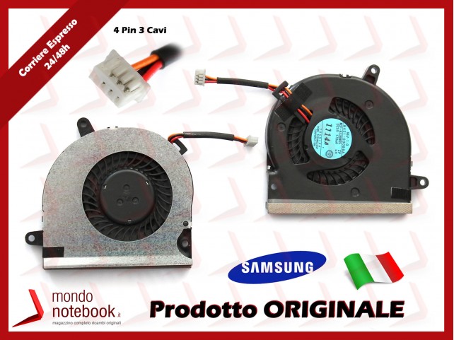 Ventola Fan CPU SAMSUNG NP x118 x120 x170 x180 x123 x130 x418 x328 x330 x420 x430 x520 Ventola Fan CPU SAMSUNG NP x118 x120 x170 x180 x123 x130 x418 x328 x330 x420 x430 x520